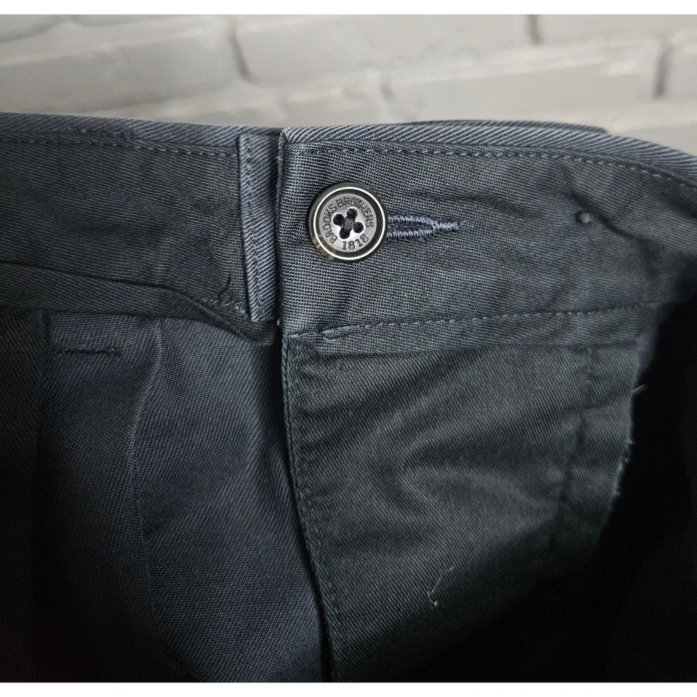 Brooks Brothers Advantage Chino Elliott Mens Pants Blue 40 X‎ 30